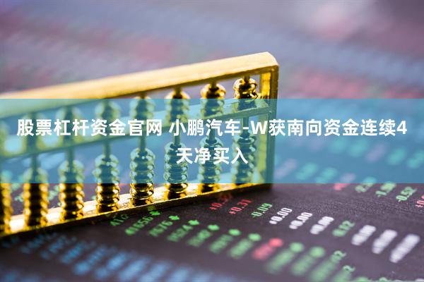 股票杠杆资金官网 小鹏汽车-W获南向资金连续4天净买入