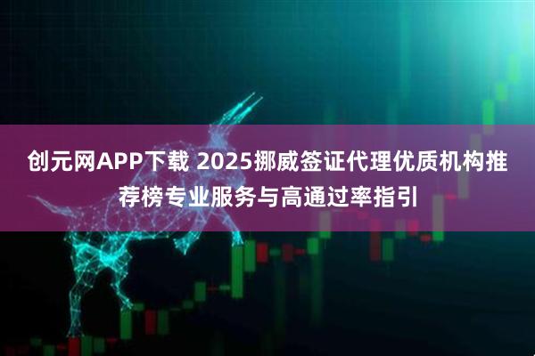 创元网APP下载 2025挪威签证代理优质机构推荐榜专业服务与高通过率指引